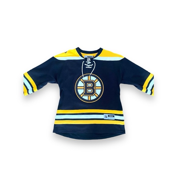 Boston Bruins NHL REEBOK Women’s Athletic Hockey Jersey - Picture 1 of 7